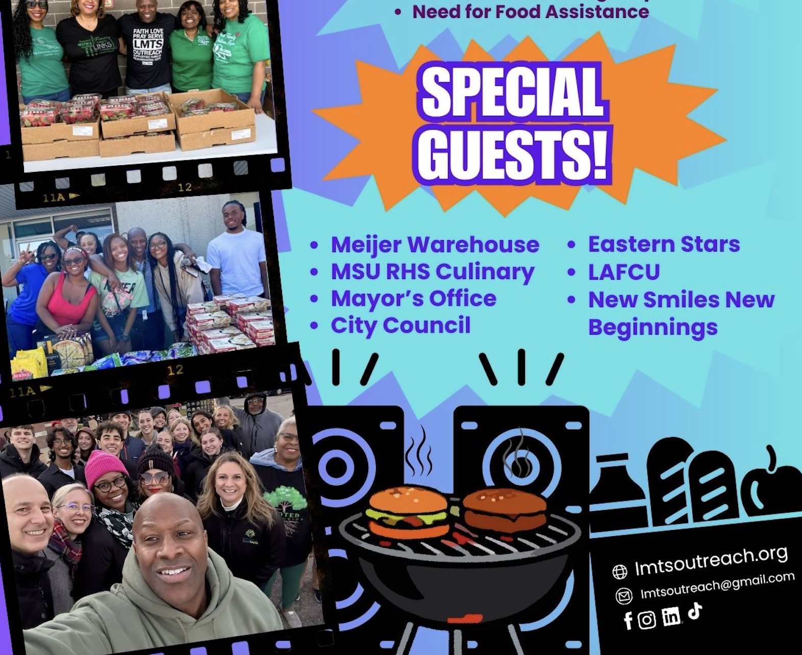 The poster for the July 24 Fresh Food Friday event.